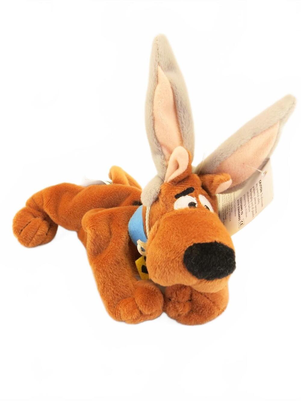 Cartoon Network Scooby Doo Bunny Ears 8”  Bean Bag Rare Collectible